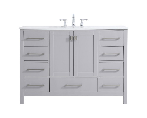 Elegant Bathroom Vanity - Gray (VF18848GR)