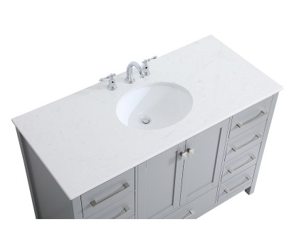 Elegant Bathroom Vanity - Gray (VF18848GR)