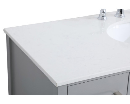 Elegant Bathroom Vanity - Gray (VF18848GR)