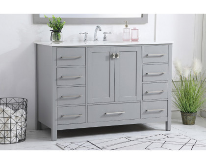 Elegant Bathroom Vanity - Gray (VF18848GR)