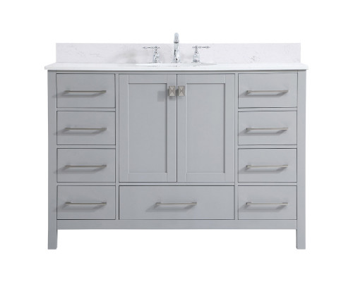 Elegant Bathroom Vanity - Gray (VF18848GR-BS)