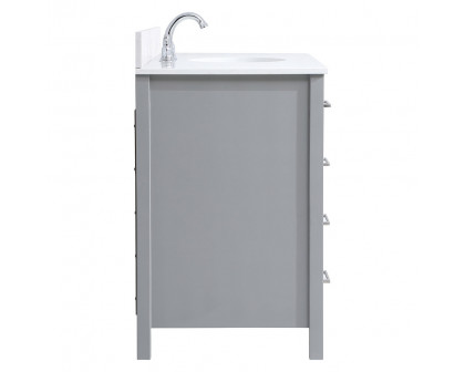 Elegant Bathroom Vanity - Gray (VF18848GR-BS)