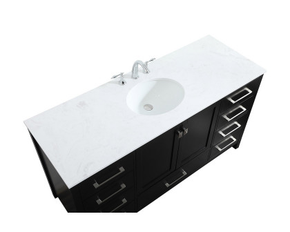 Elegant Bathroom Vanity - Black (VF18860BK)