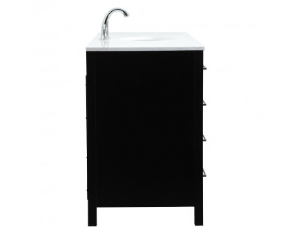 Elegant Bathroom Vanity - Black (VF18860BK)