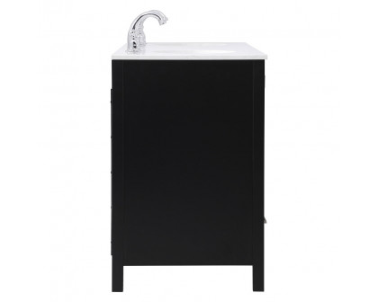 Elegant Bathroom Vanity - Black (VF18860DBK)