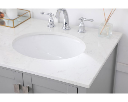 Elegant Bathroom Vanity - Gray (VF18860DGR)