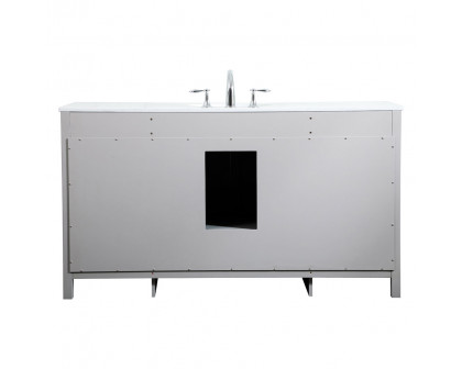 Elegant Bathroom Vanity - Gray (VF18860GR)