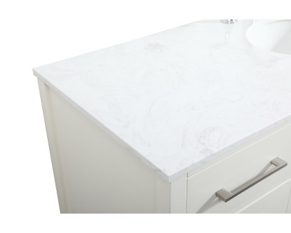 Elegant Bathroom Vanity - White (VF18860WH)