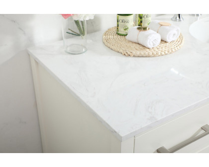 Elegant Bathroom Vanity - White (VF18860WH)