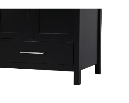 Elegant Bathroom Vanity - Black (VF18872DBK)