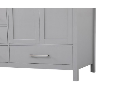 Elegant Bathroom Vanity - Gray (VF18872DGR)