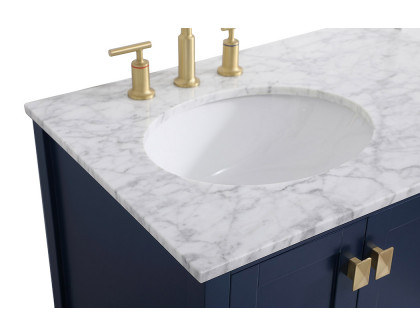 Elegant Bathroom Vanity - Blue, L 32" (VF18932BL)