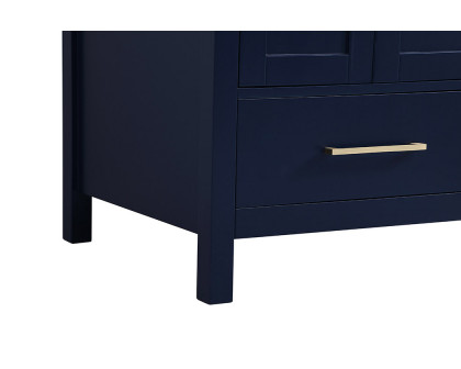 Elegant Bathroom Vanity - Blue, L 32" (VF18932BL)