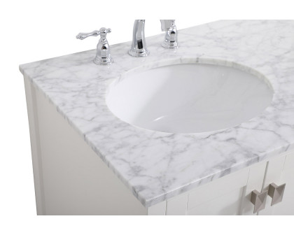 Elegant Bathroom Vanity - White, L 32" (VF18932WH)