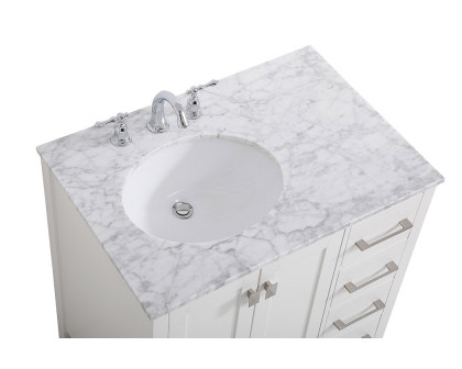 Elegant Bathroom Vanity - White, L 32" (VF18932WH)