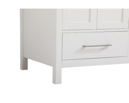 Elegant Bathroom Vanity - White, L 32" (VF18932WH)