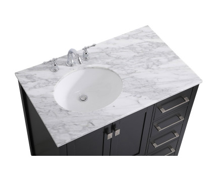 Elegant Bathroom Vanity - Black, L 36" (VF18936BK)