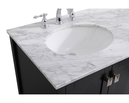 Elegant Bathroom Vanity - Black, L 36" (VF18936BK)