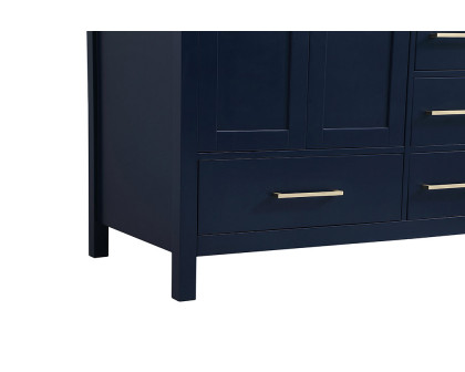 Elegant Bathroom Vanity - Blue, L 36" (VF18936BL)