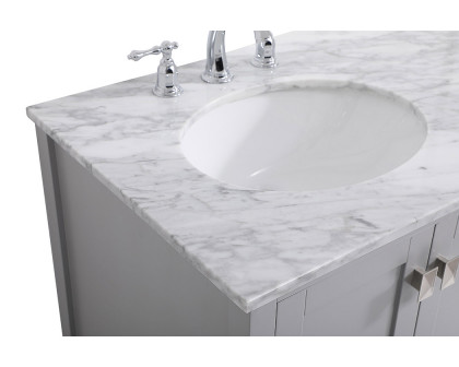 Elegant Bathroom Vanity - Gray, L 36" (VF18936GR)