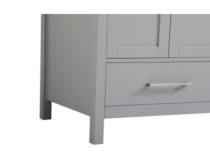 Elegant Bathroom Vanity - Gray, L 36" (VF18936GR)