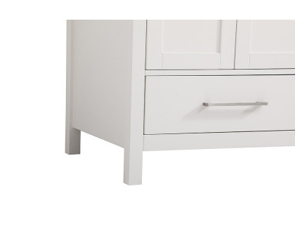 Elegant Bathroom Vanity - White, L 36" (VF18936WH)