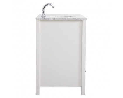 Elegant Bathroom Vanity - White, L 36" (VF18936WH)