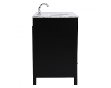 Elegant Bathroom Vanity - Black, L 42" (VF18942BK)