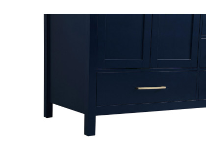 Elegant Bathroom Vanity - Blue, L 42" (VF18942BL)