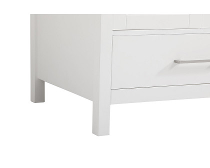 Elegant Bathroom Vanity - White, L 42" (VF18942WH)