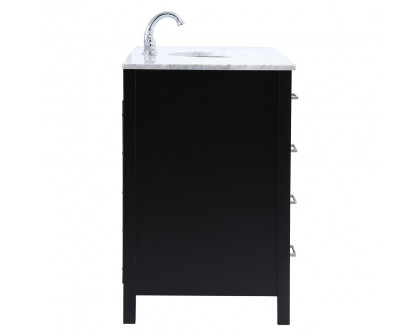 Elegant Bathroom Vanity - Black (VF18948BK)