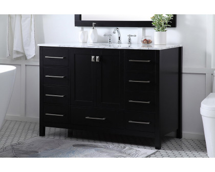 Elegant Bathroom Vanity - Black (VF18948BK)