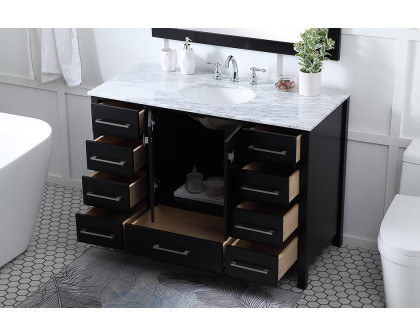 Elegant Bathroom Vanity - Black (VF18948BK)