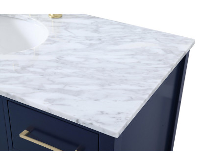 Elegant Bathroom Vanity - Blue (VF18948BL)