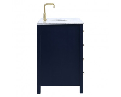 Elegant Bathroom Vanity - Blue (VF18948BL)