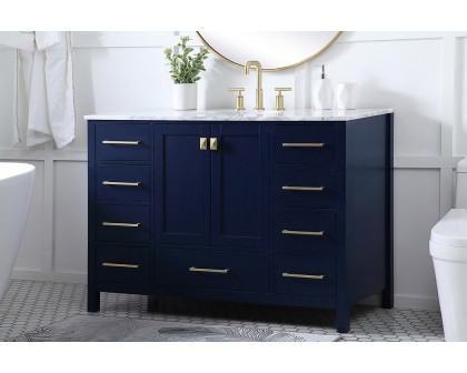 Elegant Bathroom Vanity - Blue (VF18948BL)