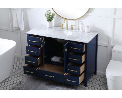 Elegant Bathroom Vanity - Blue (VF18948BL)