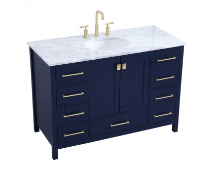 Elegant Bathroom Vanity - Blue (VF18948BL)