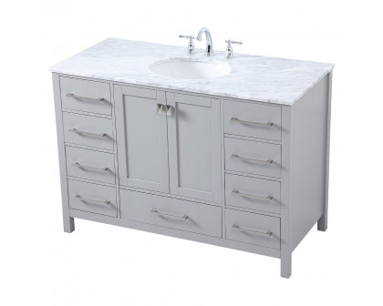 Elegant Bathroom Vanity - Gray (VF18948GR)