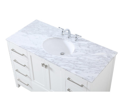 Elegant Bathroom Vanity - White (VF18948WH)