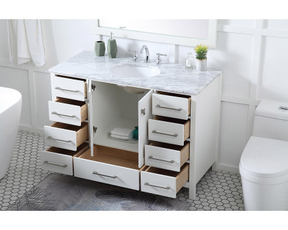 Elegant Bathroom Vanity - White (VF18948WH)