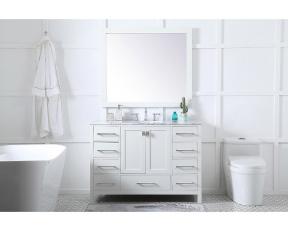 Elegant Bathroom Vanity - White (VF18948WH)