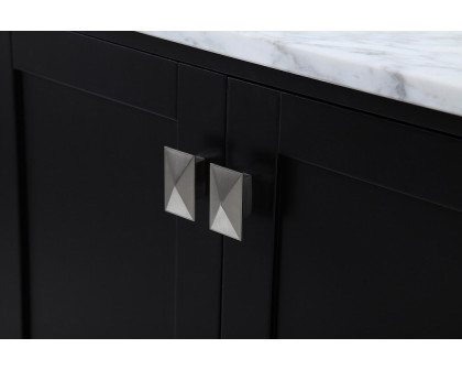 Elegant Bathroom Vanity - Black, L 60" (VF18960DBK)