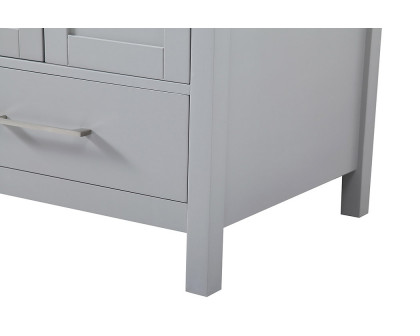 Elegant Bathroom Vanity - Gray, L 60" (VF18960DGR)