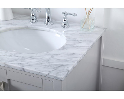 Elegant Bathroom Vanity - Gray, L 60" (VF18960DGR)