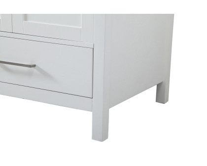 Elegant Bathroom Vanity - White, L 72" (VF18972DWH)