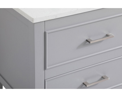 Elegant Bathroom Vanity - Gray, L 24" (VF19024GR)