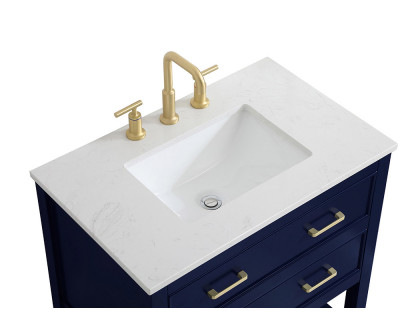 Elegant Bathroom Vanity - Blue (VF19030BL)