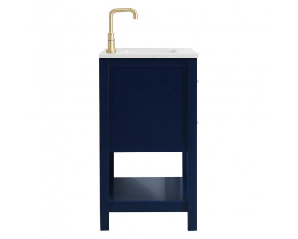 Elegant Bathroom Vanity - Blue (VF19030BL)