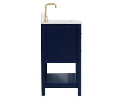 Elegant Bathroom Vanity - Blue (VF19030BL-BS)